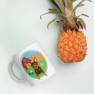 BT2MPS Sweet Home with a Min Pin Coffee Mug Custom Mugs, Personalized