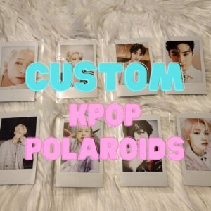 Custom Mini-Size Kpop Polaroids