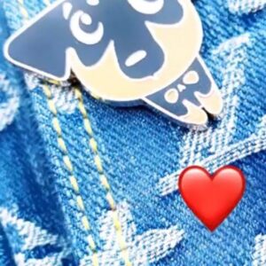 Miniature Pinscher Black Min Pin Dog Hard Enamel Pin