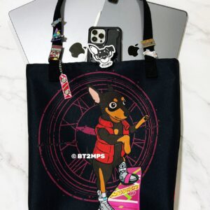 BT2MPS Min Pin riding hoverboard Save the Clock Shoulder Tote Bag