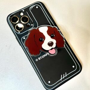 BT2MPS Cavalier King Charles Spaniel Acrylic Phone Grip / iPhone Holder / Mobile Phone Stand / MagSafe